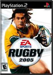 Box cover for Rugby 2005 on the Sony Playstation 2.