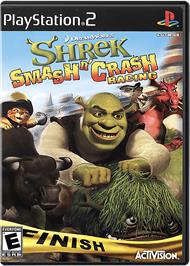 Box cover for Shrek Smash N' Crash Racing on the Sony Playstation 2.