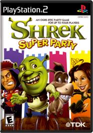 Box cover for Shrek Super Party on the Sony Playstation 2.