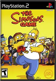 Box cover for Simpsons Game on the Sony Playstation 2.