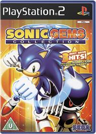 Box cover for Sonic Gems Collection on the Sony Playstation 2.
