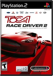Box cover for TOCA Race Driver 2 on the Sony Playstation 2.