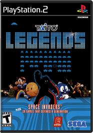 Box cover for Taito Legends 2 on the Sony Playstation 2.
