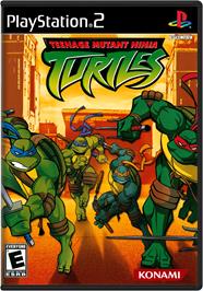 Box cover for Teenage Mutant Ninja Turtles on the Sony Playstation 2.