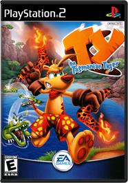 Box cover for Ty the Tasmanian Tiger on the Sony Playstation 2.