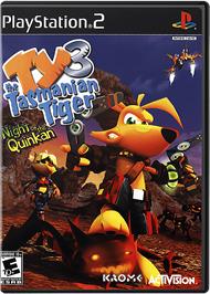 Box cover for Ty the Tasmanian Tiger 3: Night of the Quinkan on the Sony Playstation 2.