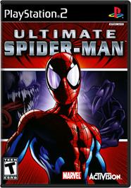 Box cover for Ultimate Spider-Man on the Sony Playstation 2.