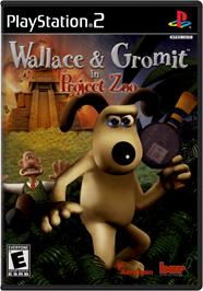 Box cover for Wallace & Gromit in Project Zoo on the Sony Playstation 2.