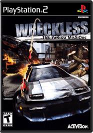 Box cover for Wreckless: The Yakuza Missions on the Sony Playstation 2.