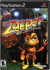 Box cover for Zapper: One Wicked Cricket on the Sony Playstation 2.