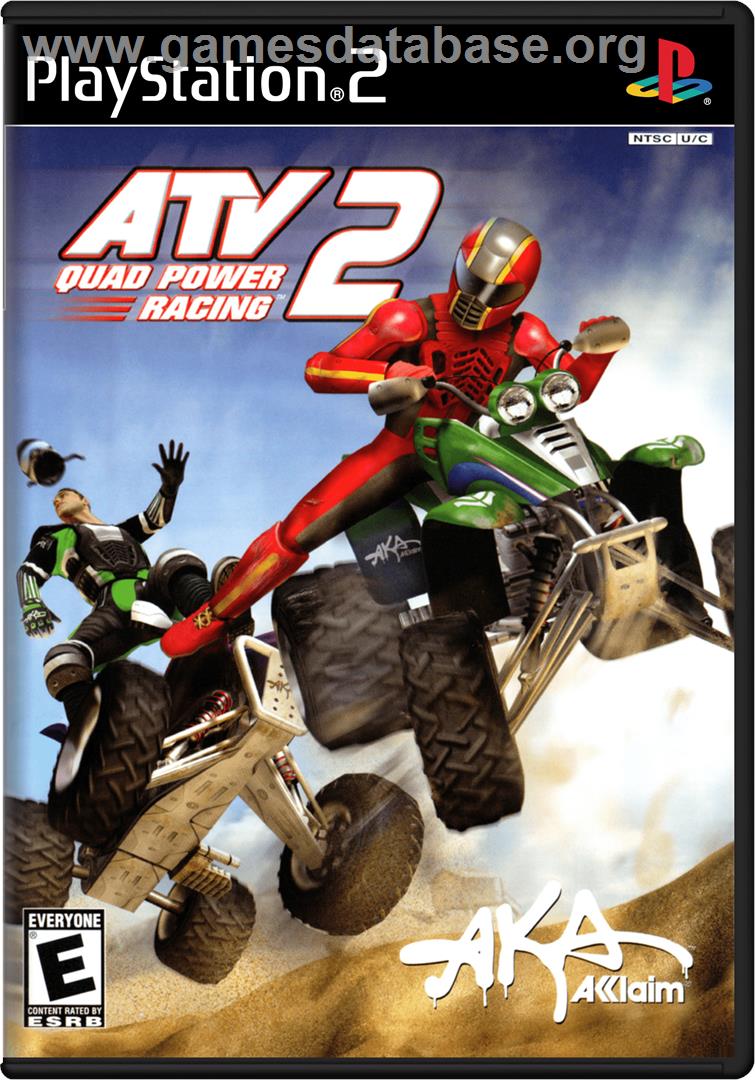 ATV: Quad Power Racing 2 - Sony Playstation 2 - Artwork - Box