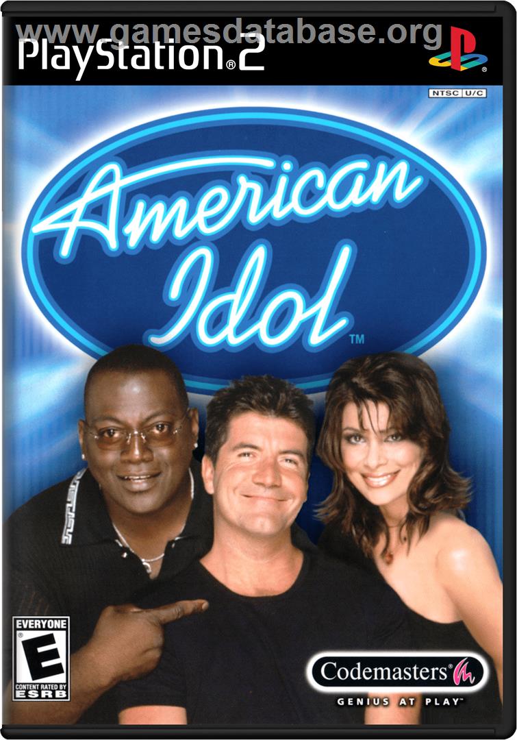 American Idol - Sony Playstation 2 - Artwork - Box