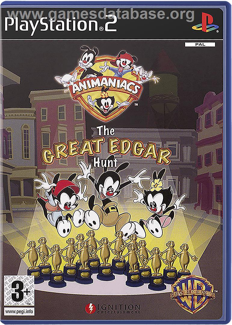 Animaniacs: The Great Edgar Hunt - Sony Playstation 2 - Artwork - Box