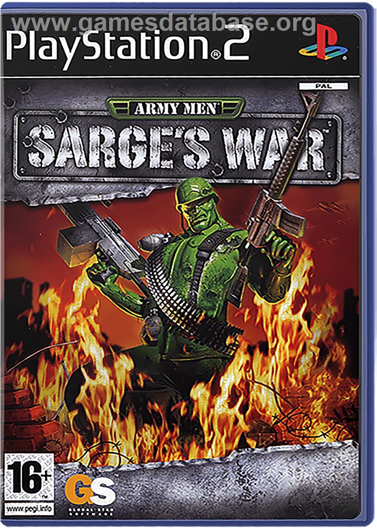 Army Men: Sarge's War - Sony Playstation 2 - Artwork - Box
