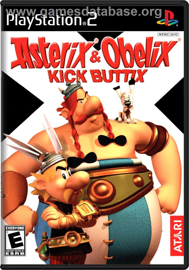 Asterix and Obelix: Kick Buttix - Sony Playstation 2 - Artwork - Box