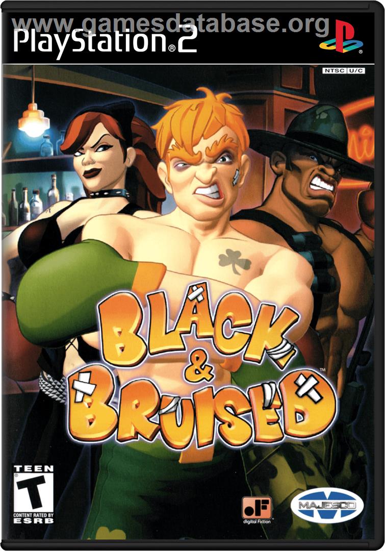 Black & Bruised - Sony Playstation 2 - Artwork - Box