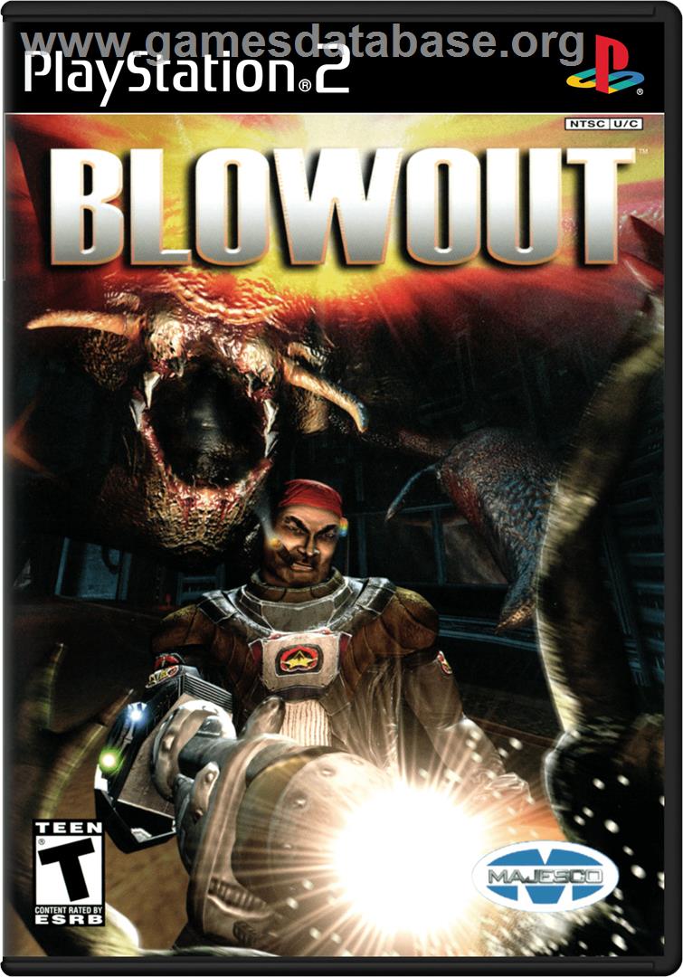 Blowout - Sony Playstation 2 - Artwork - Box