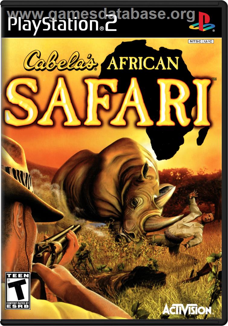 Cabela's African Safari - Sony Playstation 2 - Artwork - Box