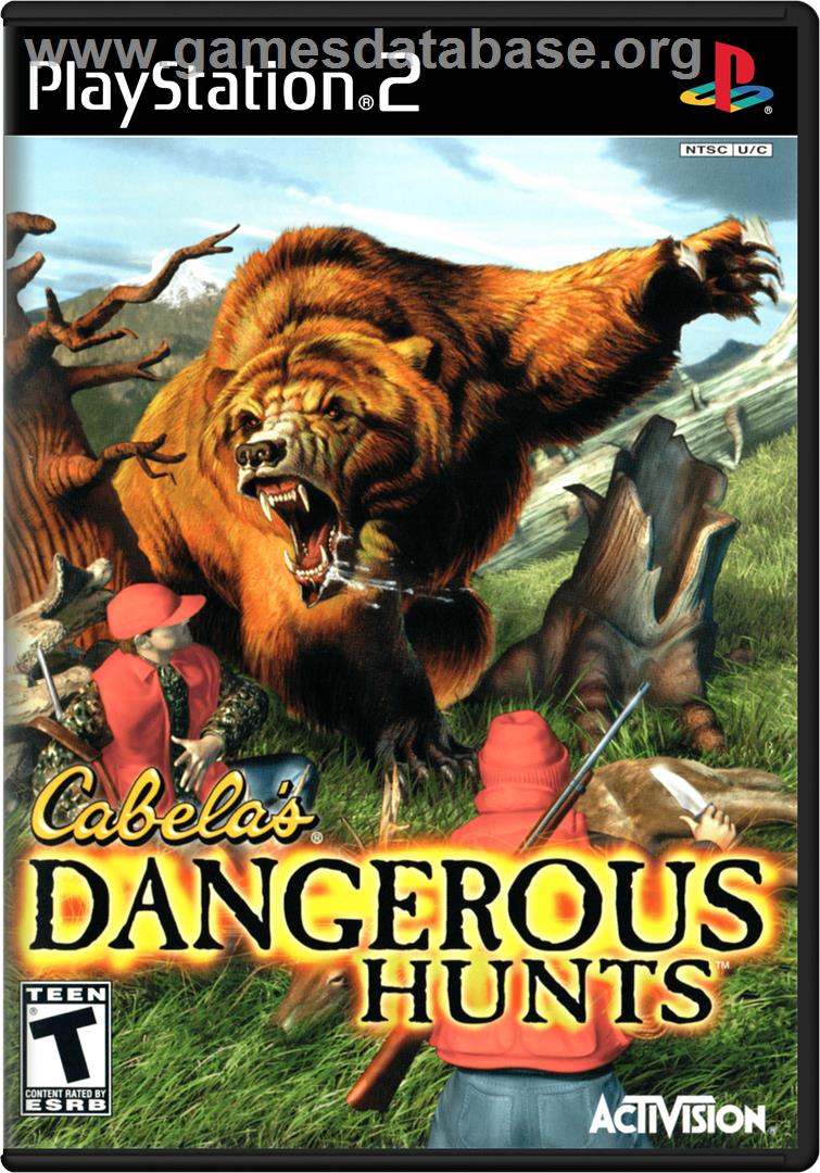 Cabela's Dangerous Hunts - Sony Playstation 2 - Artwork - Box