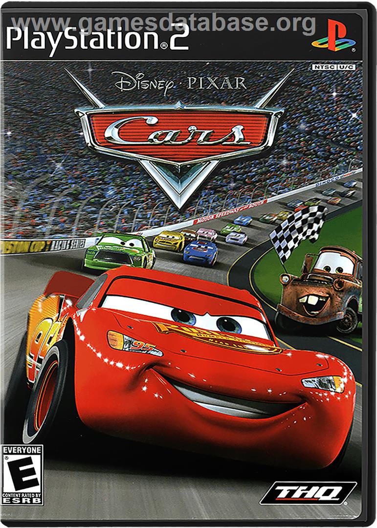 Cars - Sony Playstation 2 - Artwork - Box