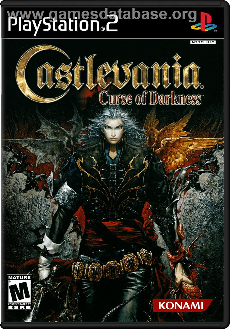 Castlevania: Curse of Darkness - Sony Playstation 2 - Artwork - Box