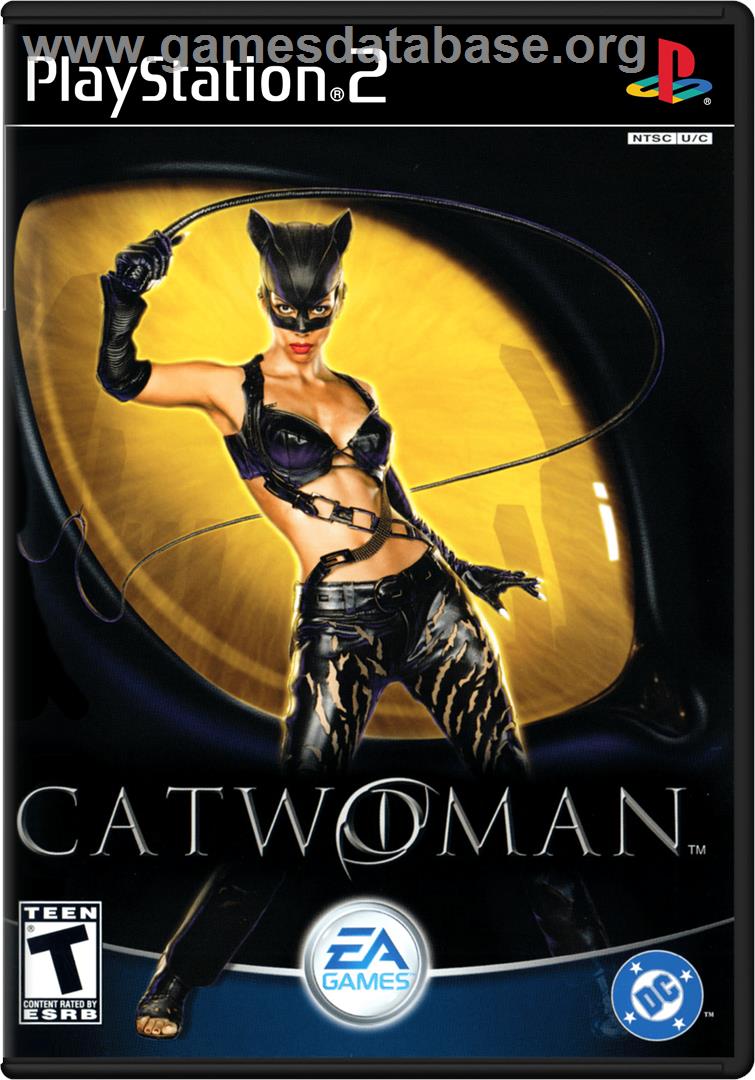 Catwoman - Sony Playstation 2 - Artwork - Box