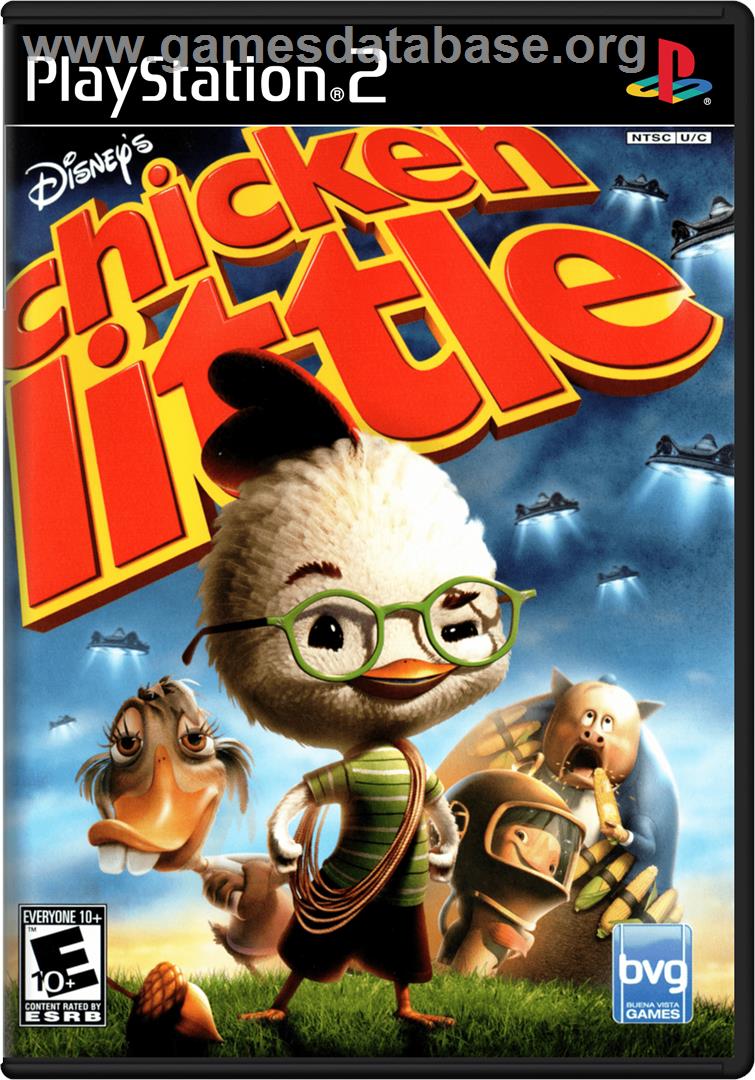 Chicken Little - Sony Playstation 2 - Artwork - Box