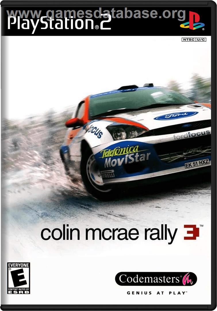 Colin McRae Rally 3 - Sony Playstation 2 - Artwork - Box