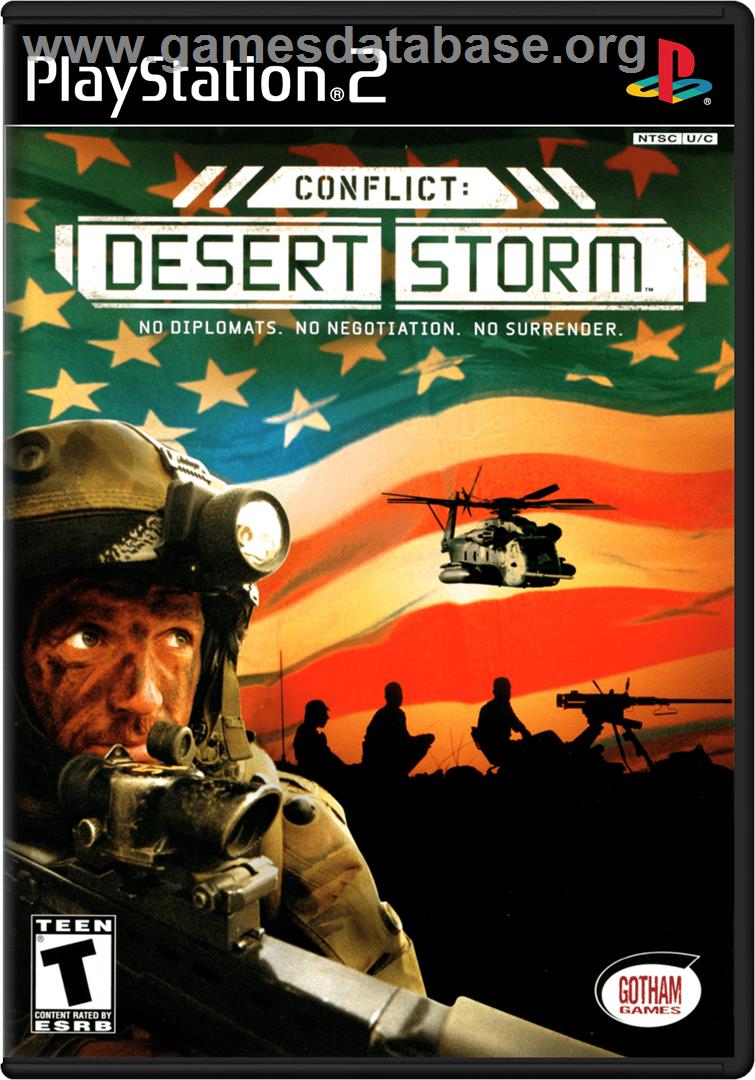 Conflict: Desert Storm - Sony Playstation 2 - Artwork - Box