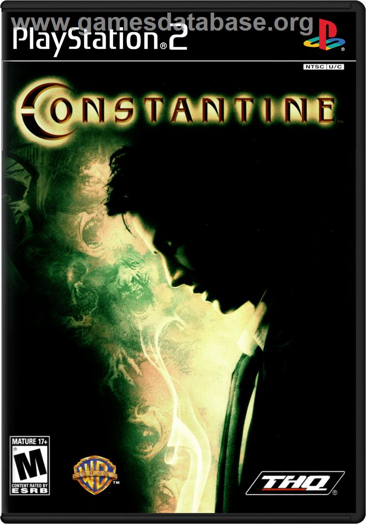 Constantine - Sony Playstation 2 - Artwork - Box