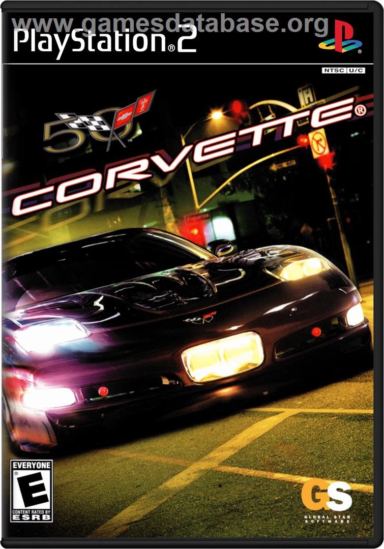 Corvette - Sony Playstation 2 - Artwork - Box
