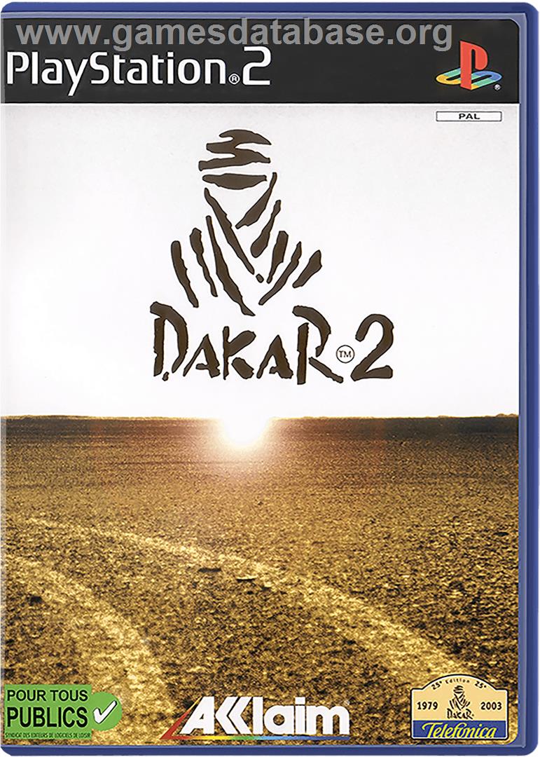 Dakar 2: The World's Ultimate Rally - Sony Playstation 2 - Artwork - Box