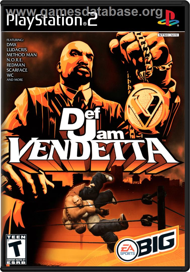 Def Jam: Vendetta - Sony Playstation 2 - Artwork - Box