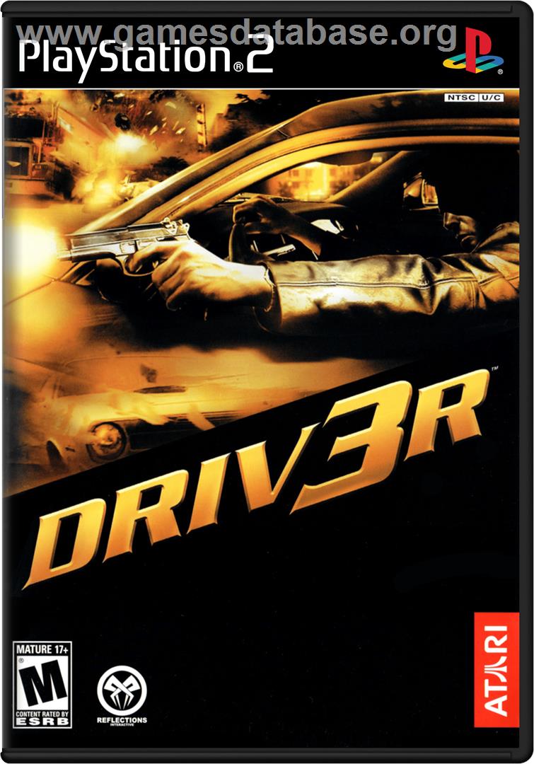 Driv3r - Sony Playstation 2 - Artwork - Box
