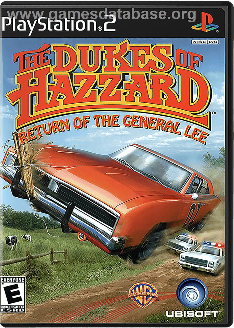 Dukes of Hazzard: Return of the General Lee - Sony Playstation 2 - Artwork - Box