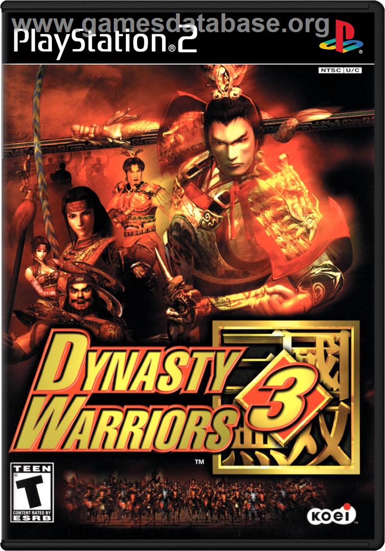 Dynasty Warriors 3 - Sony Playstation 2 - Artwork - Box