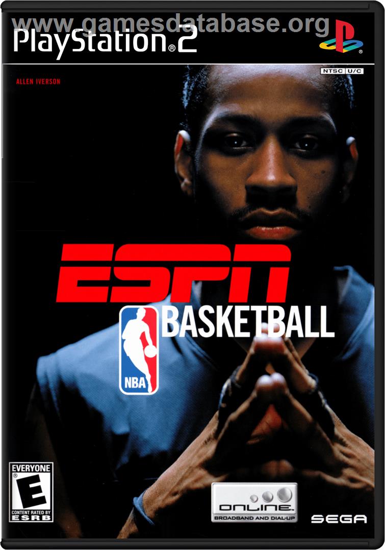 ESPN NBA Basketball - Sony Playstation 2 - Artwork - Box