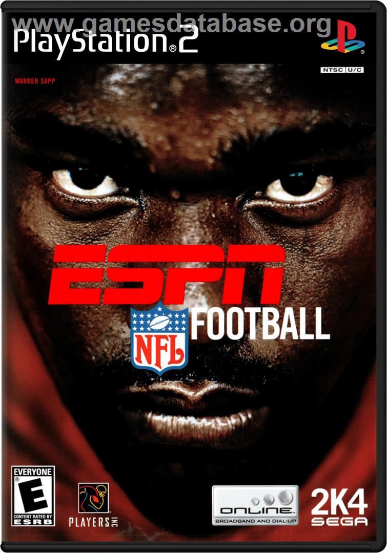 ESPN NFL Football - Sony Playstation 2 - Artwork - Box