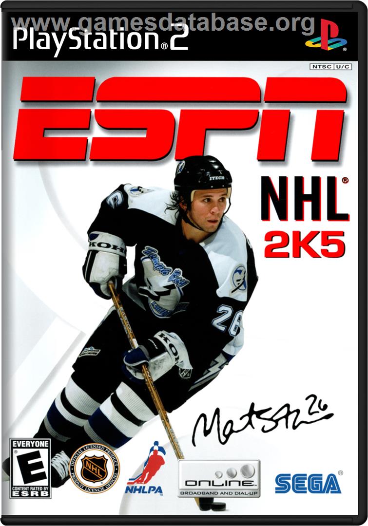 ESPN NHL 2K5 - Sony Playstation 2 - Artwork - Box