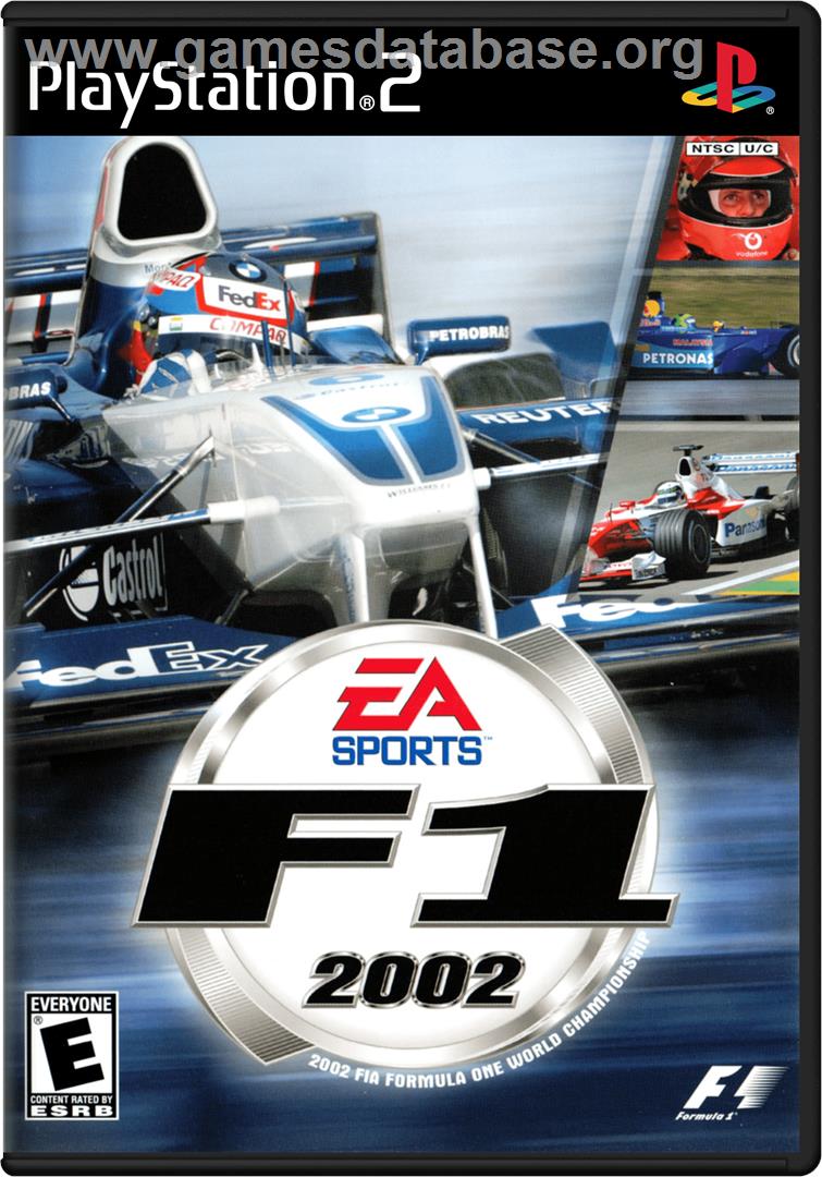 F1 2002 - Sony Playstation 2 - Artwork - Box
