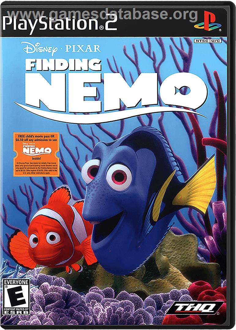 Finding Nemo - Sony Playstation 2 - Artwork - Box
