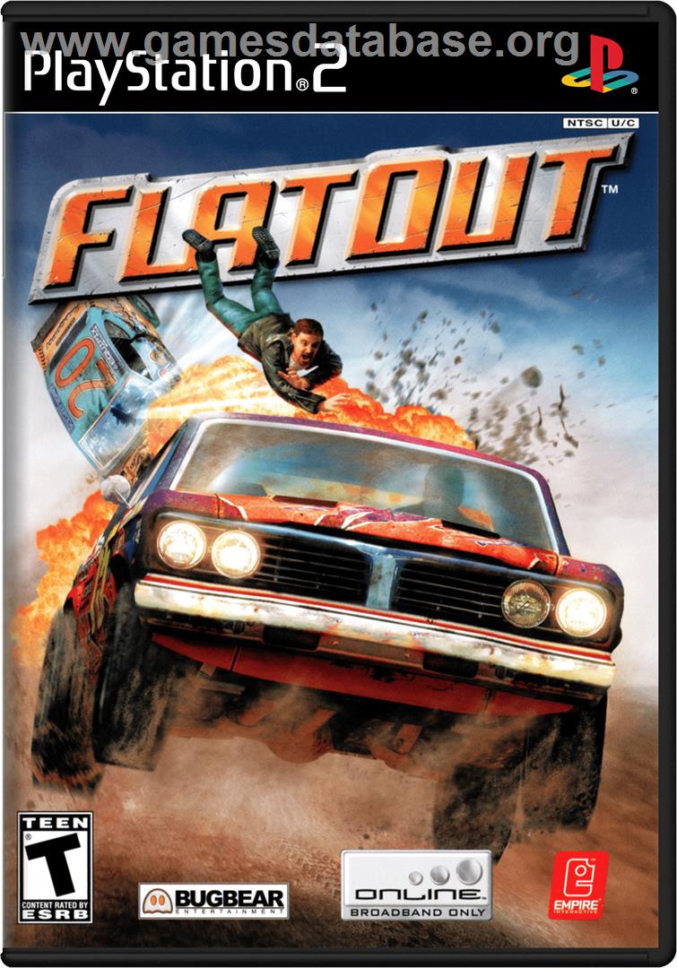 FlatOut - Sony Playstation 2 - Artwork - Box