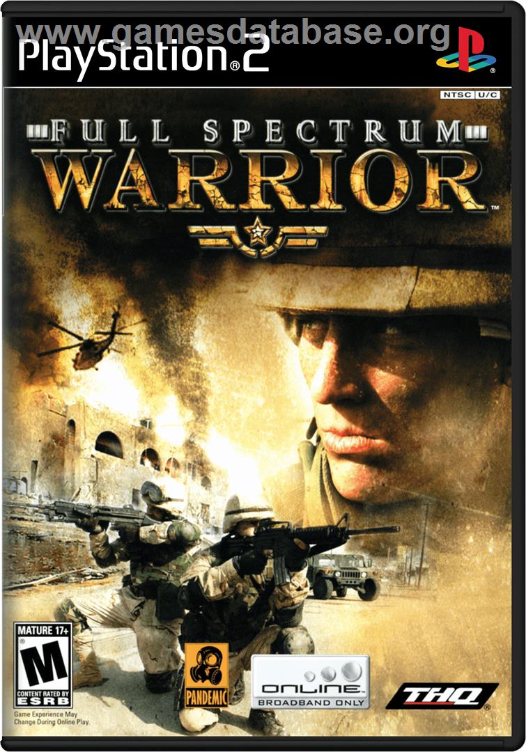 Full Spectrum Warrior - Sony Playstation 2 - Artwork - Box