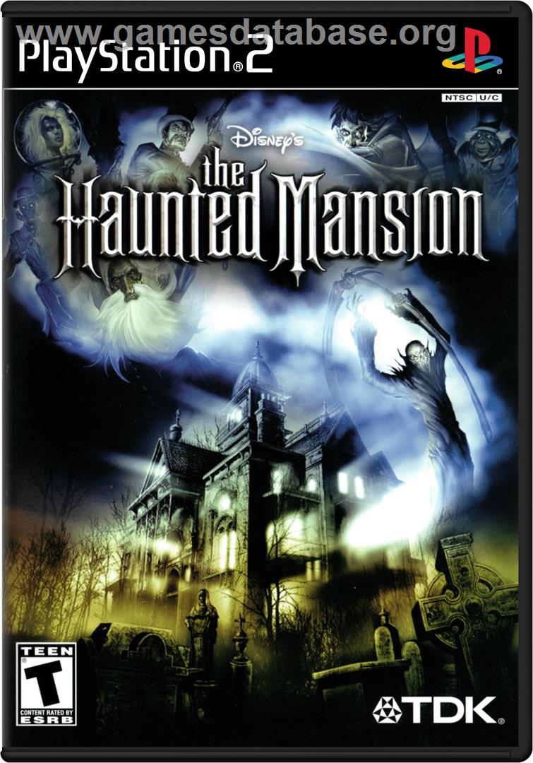 Haunted Mansion - Sony Playstation 2 - Artwork - Box
