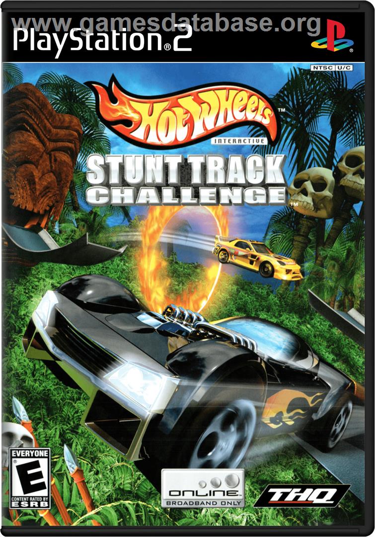 Hot Wheels: Stunt Track Challenge - Sony Playstation 2 - Artwork - Box