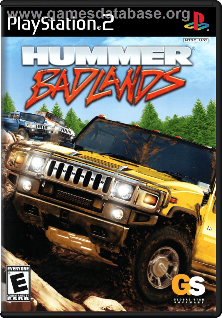 Hummer: Badlands - Sony Playstation 2 - Artwork - Box