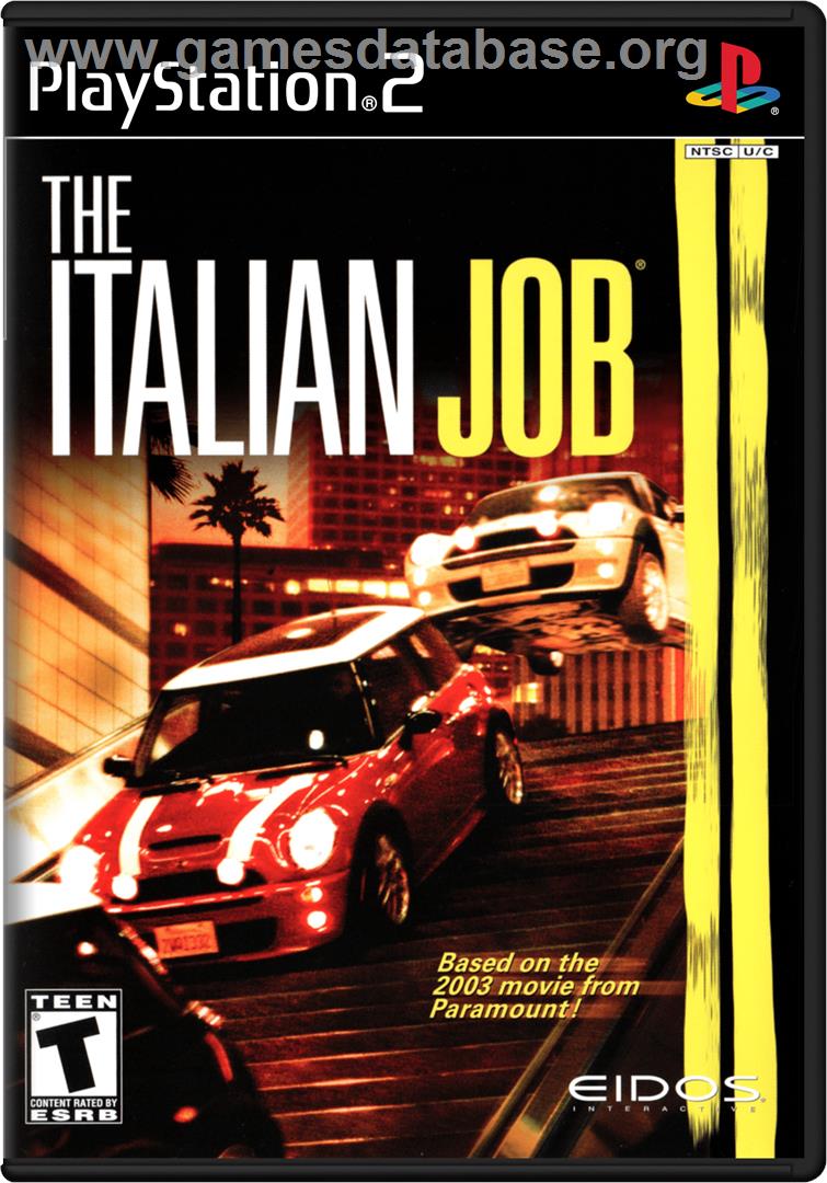 Italian Job - Sony Playstation 2 - Artwork - Box