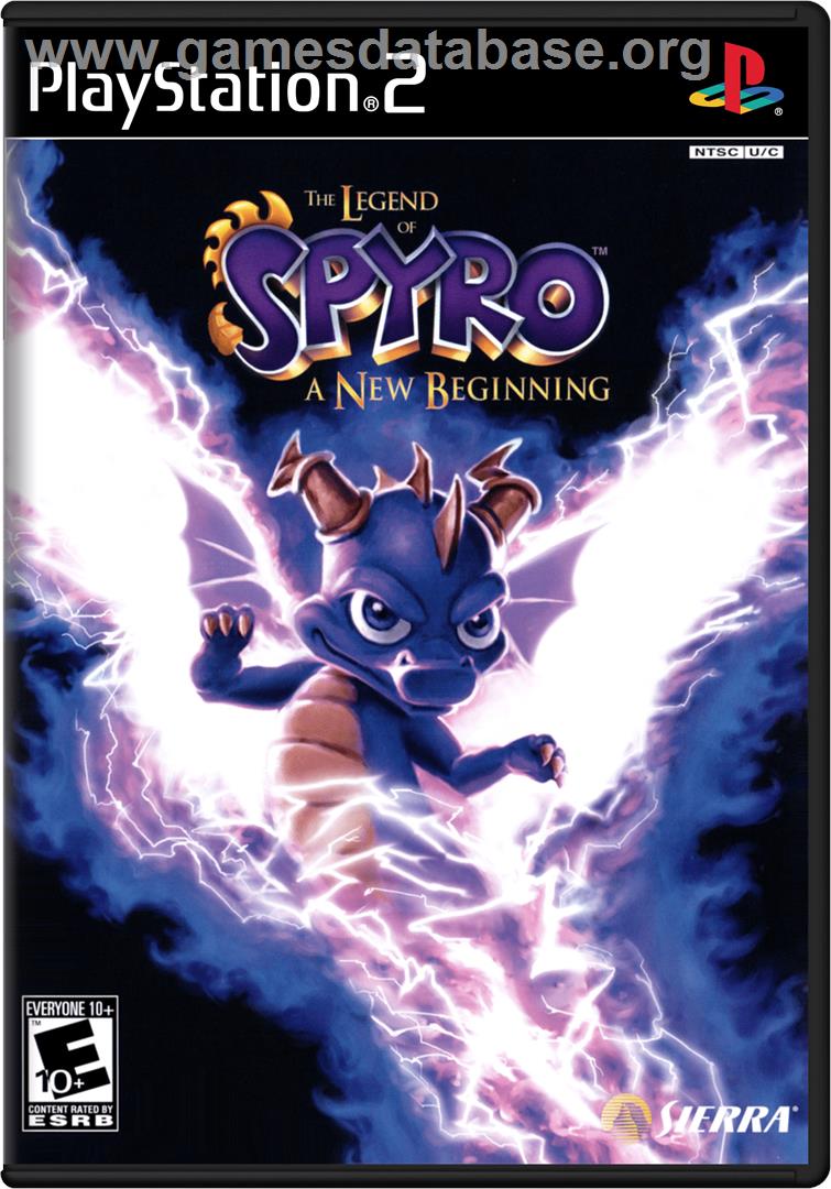 Legend of Spyro: The Eternal Night - Sony Playstation 2 - Artwork - Box