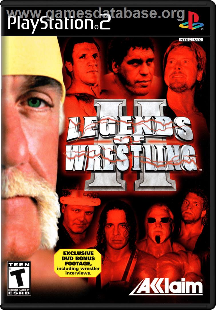 Legends of Wrestling 2 - Sony Playstation 2 - Artwork - Box