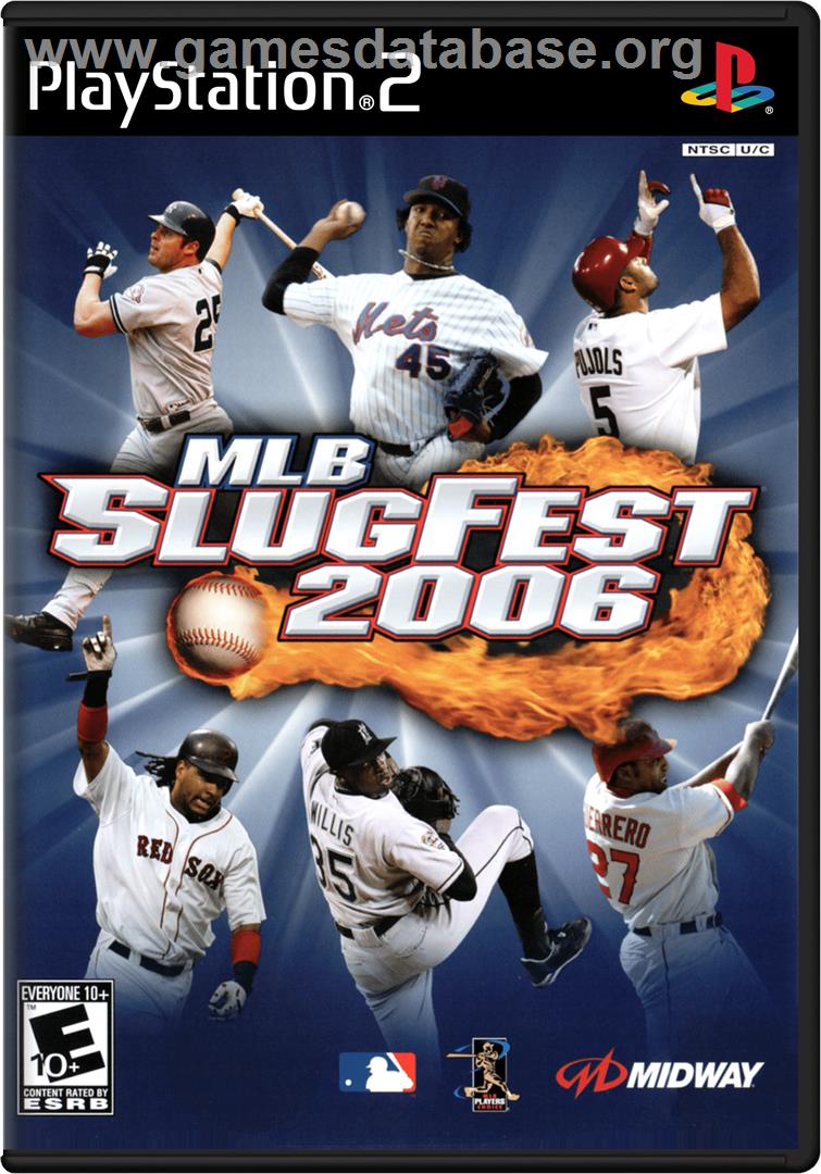 MLB Slugfest 2006 - Sony Playstation 2 - Artwork - Box